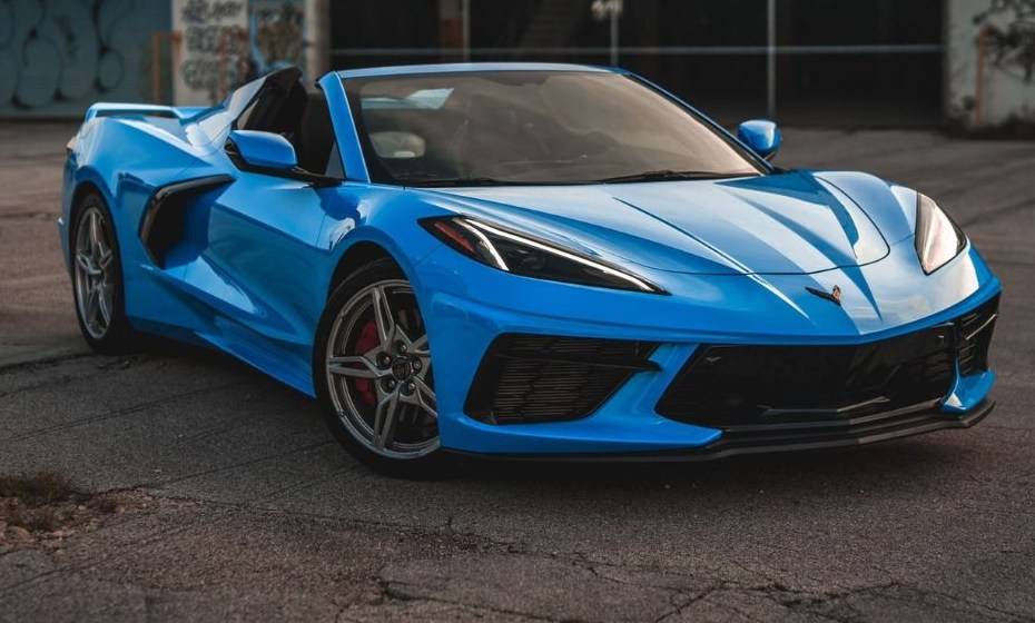 Representative Corvette sports car for Los Angeles rental planning