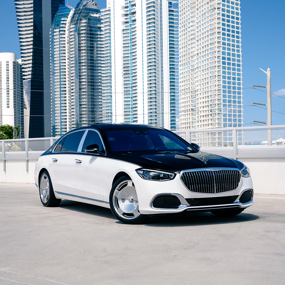 Representative executive luxury sedan for Los Angeles rental planning